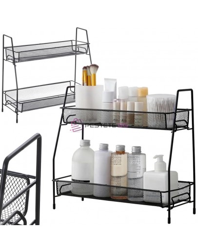 Етажерка органайзер двуетажна за кухня и баня